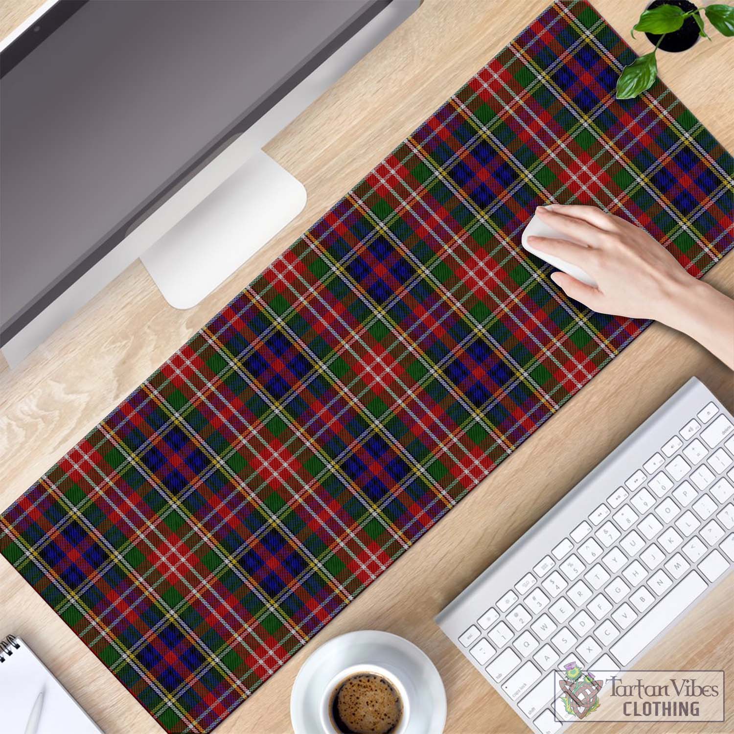 Tartan Vibes Clothing Christie Tartan Mouse Pad