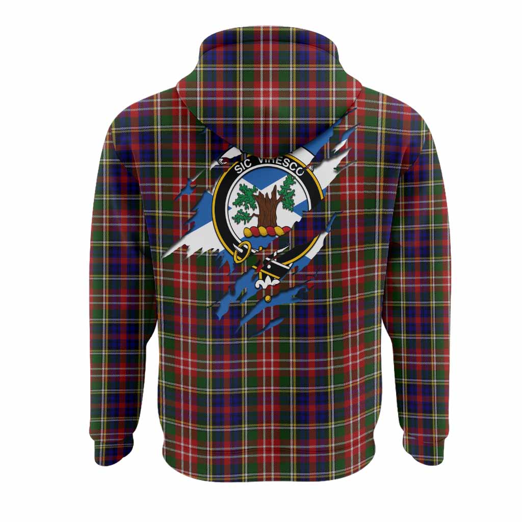 Christie Clan Crest In Me Tartan Hoodie Scotland Flag Style