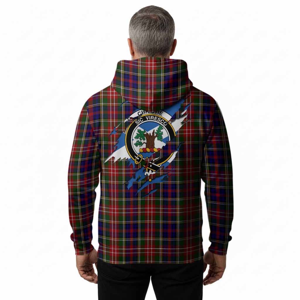 Christie Clan Crest In Me Tartan Hoodie Scotland Flag Style