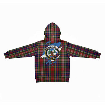 Christie Clan Crest In Me Tartan Kid Hoodie Scotland Flag Style