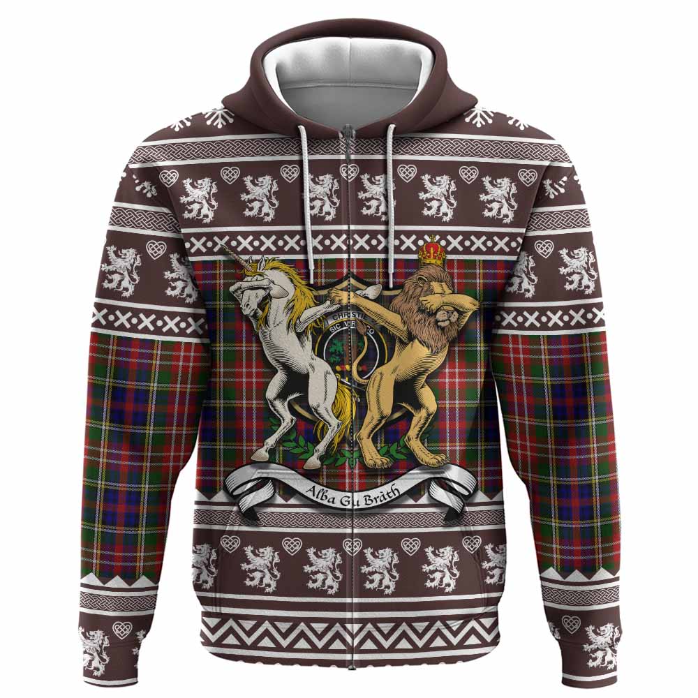 Christie Clan Tartan Crest Christmas Hoodie Coat of Arms Funny Style - Tartan Vibes Clothing