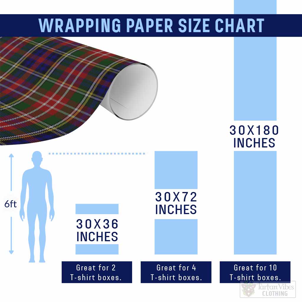 Christie Classic Tartan Wrapping Paper, Classic Scottish Plaid Gift Wrap
