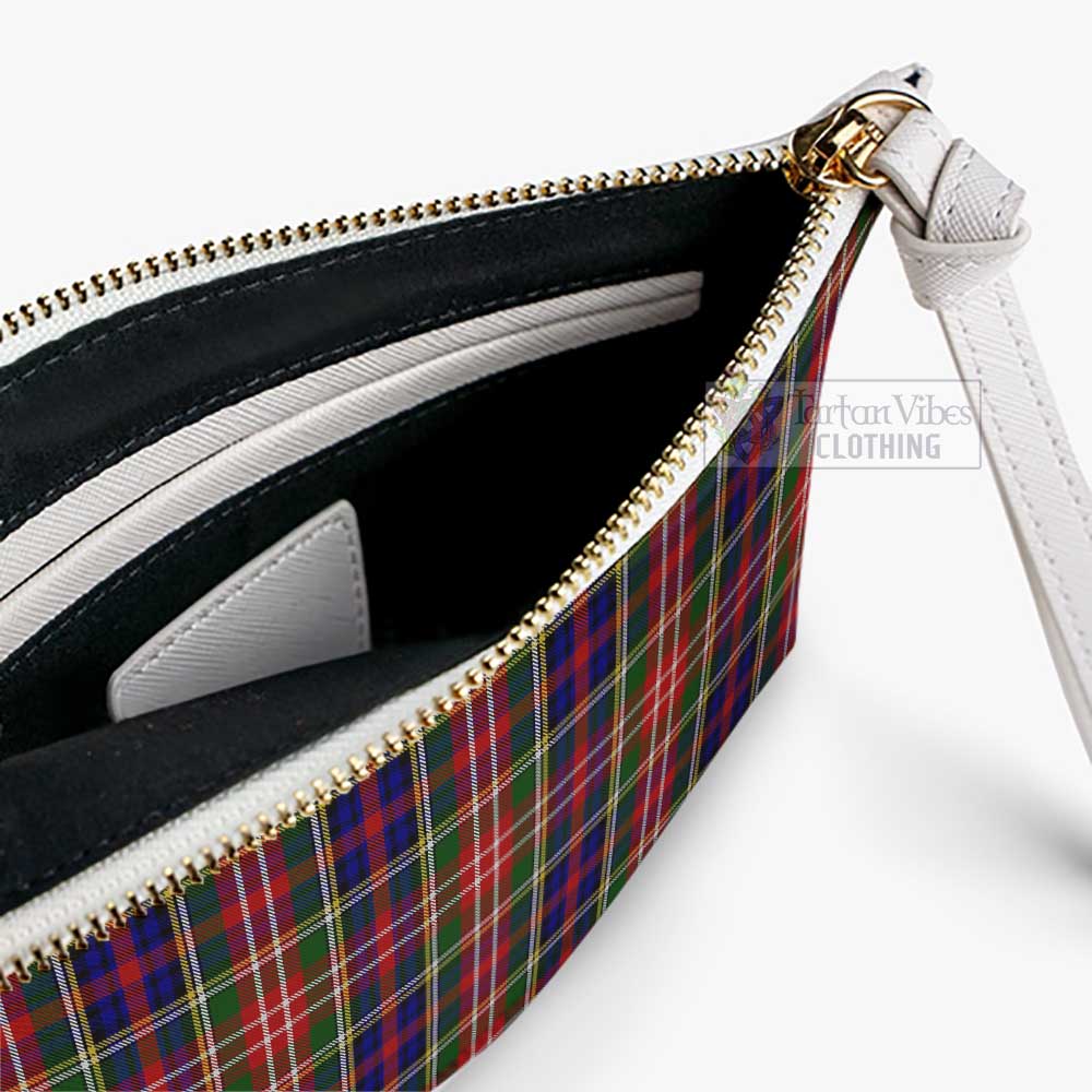 Tartan Vibes Clothing Christie Family Crest Tartan Clutch Bag