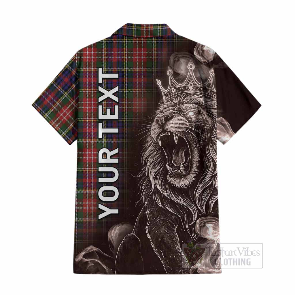 Christie Tartan Cotton Hawaiian Shirt Roaring Lion Heritage