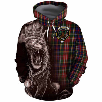 Christie Tartan Cotton Hoodie Roaring Lion Heritage