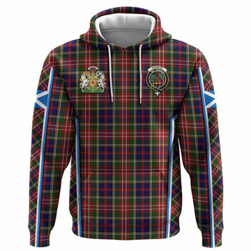 Christie Tartan Crest Hoodie Scotland Coat of Arm Flag Style - Tartan Vibes Clothing
