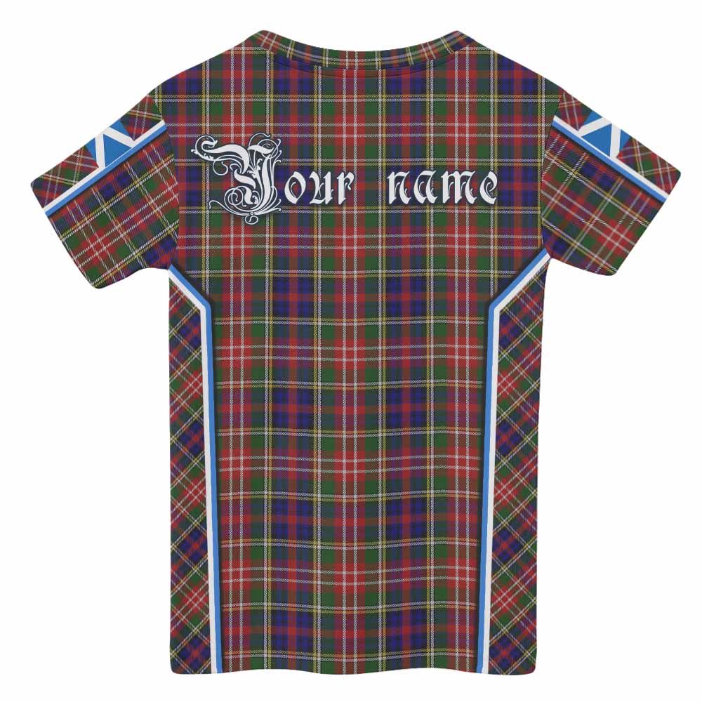 Christie Tartan Crest Kid T-shirt Scotland Coat of Arm Flag Style - Tartan Vibes Clothing