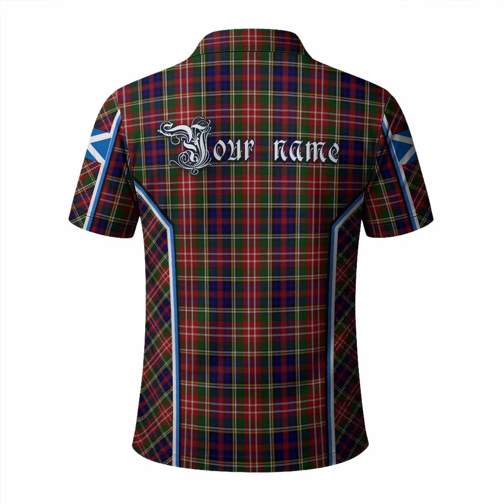 Christie Tartan Crest Polo Shirt Scotland Coat of Arm Flag Style - Tartan Vibes Clothing