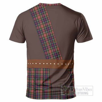 Christie Tartan Crest T-Shirt Kilt Costume Style