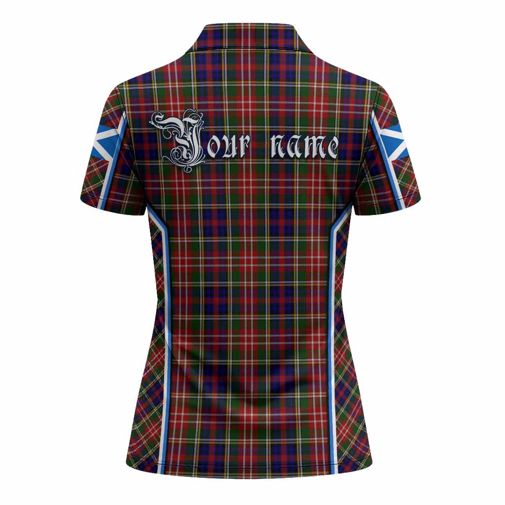 Christie Tartan Crest Women's Polo Shirt Scotland Coat of Arm Flag Style - Tartan Vibes Clothing