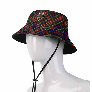 Christie Tartan Fishing Hat with Family Crest