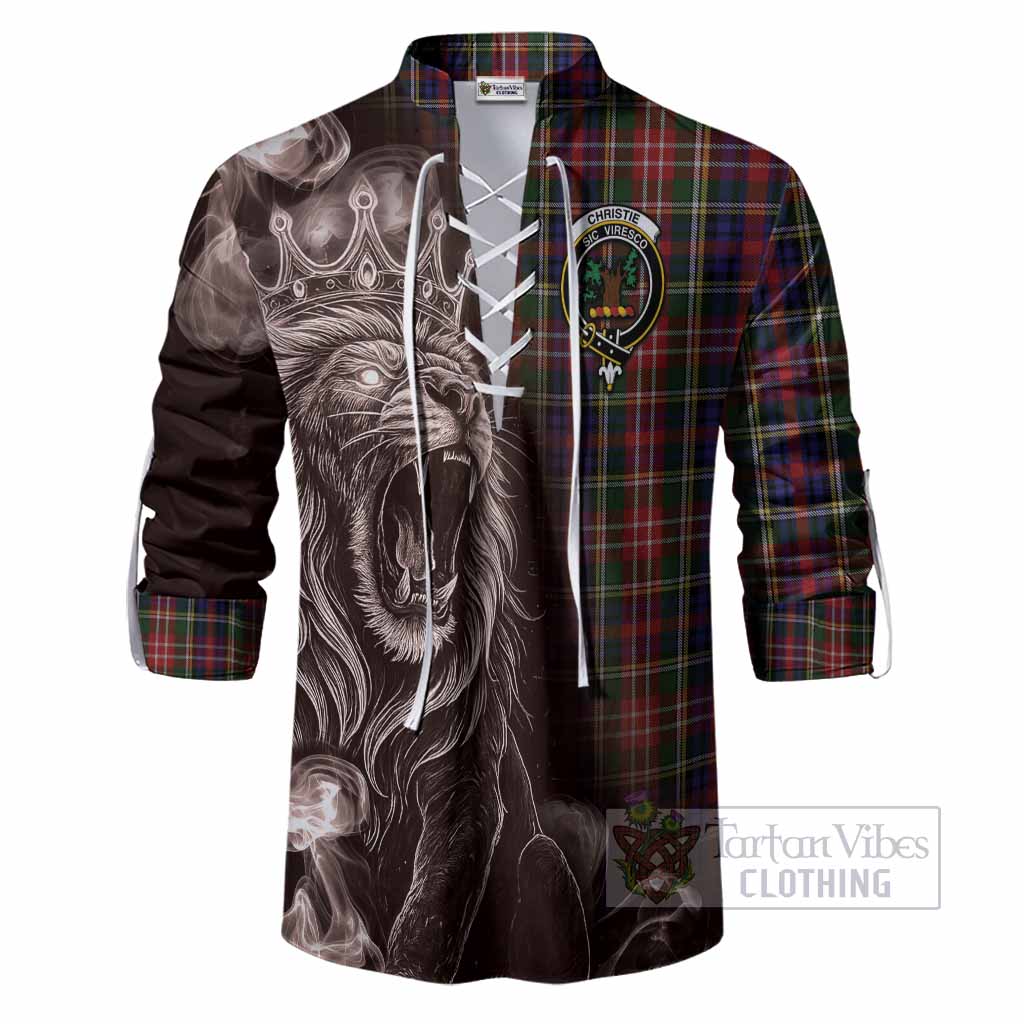 Christie Tartan Ghillie Shirt Roaring Lion Heritage