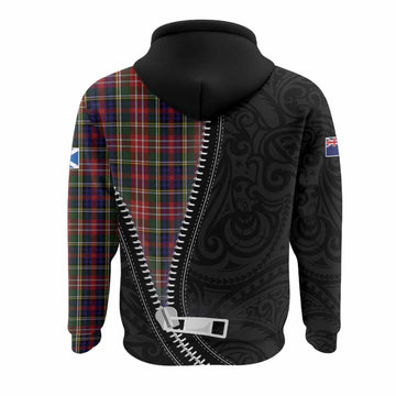 Christie Tartan Hoodie New Zealand Pattern Unique Zipper Stylized