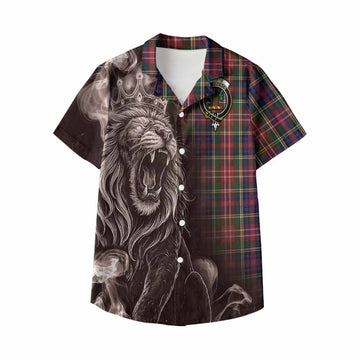 Christie Tartan Kid Hawaiian Shirt Roaring Lion Heritage