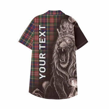 Christie Tartan Kid Hawaiian Shirt Roaring Lion Heritage