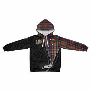 Christie Tartan Kid Hoodie New Zealand Pattern Unique Zipper Stylized