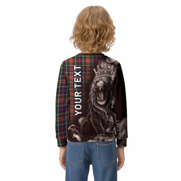 Christie Tartan Kid Knitted Sweatshirt Roaring Lion Heritage