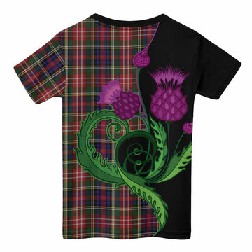 Christie Tartan Kid T-shirt Traditional Scottish Thistle