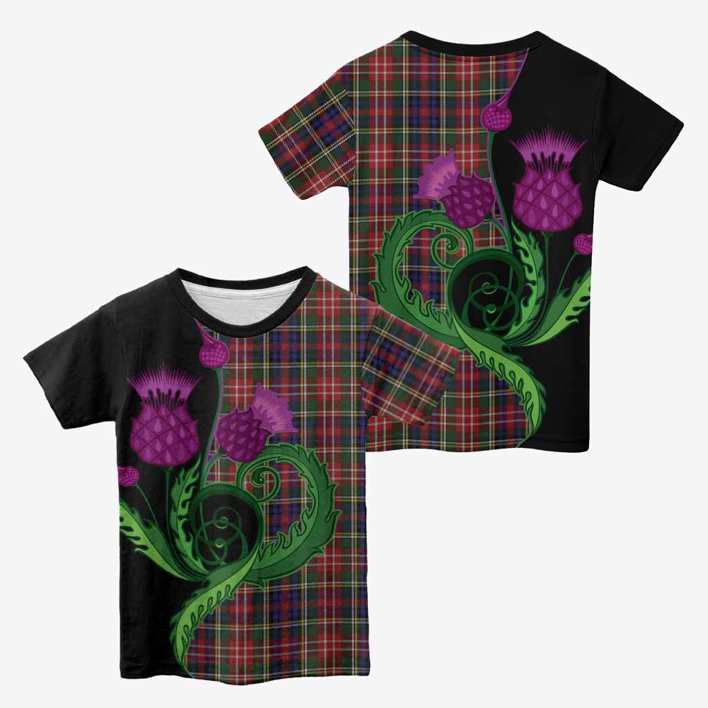 Christie Tartan Kid T-shirt Traditional Scottish Thistle