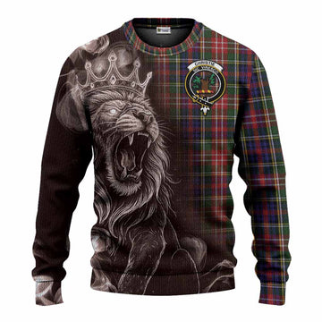 Christie Tartan Knitted Sweater Roaring Lion Heritage