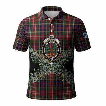Christie Tartan Polo Shirt Thistle Scottish Spirit