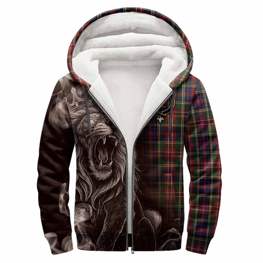 Christie Tartan Sherpa Hoodie Roaring Lion Heritage