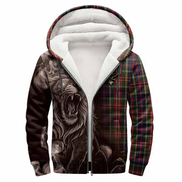 Christie Tartan Sherpa Hoodie Roaring Lion Heritage