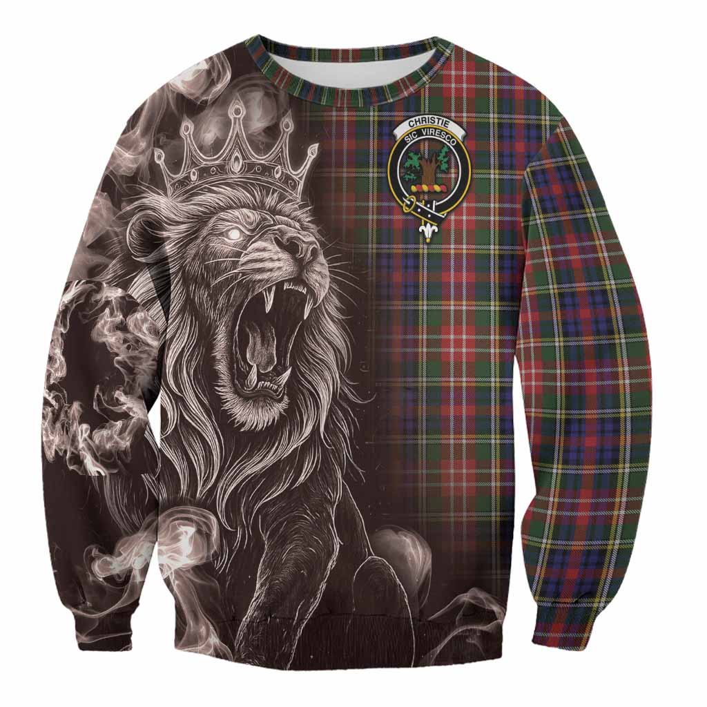 Christie Tartan Sweatshirt Roaring Lion Heritage