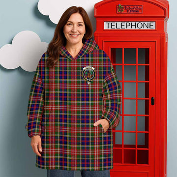 Christie Tartan Wearable Blanket with Family Crest - Tartan Vibes Clothing