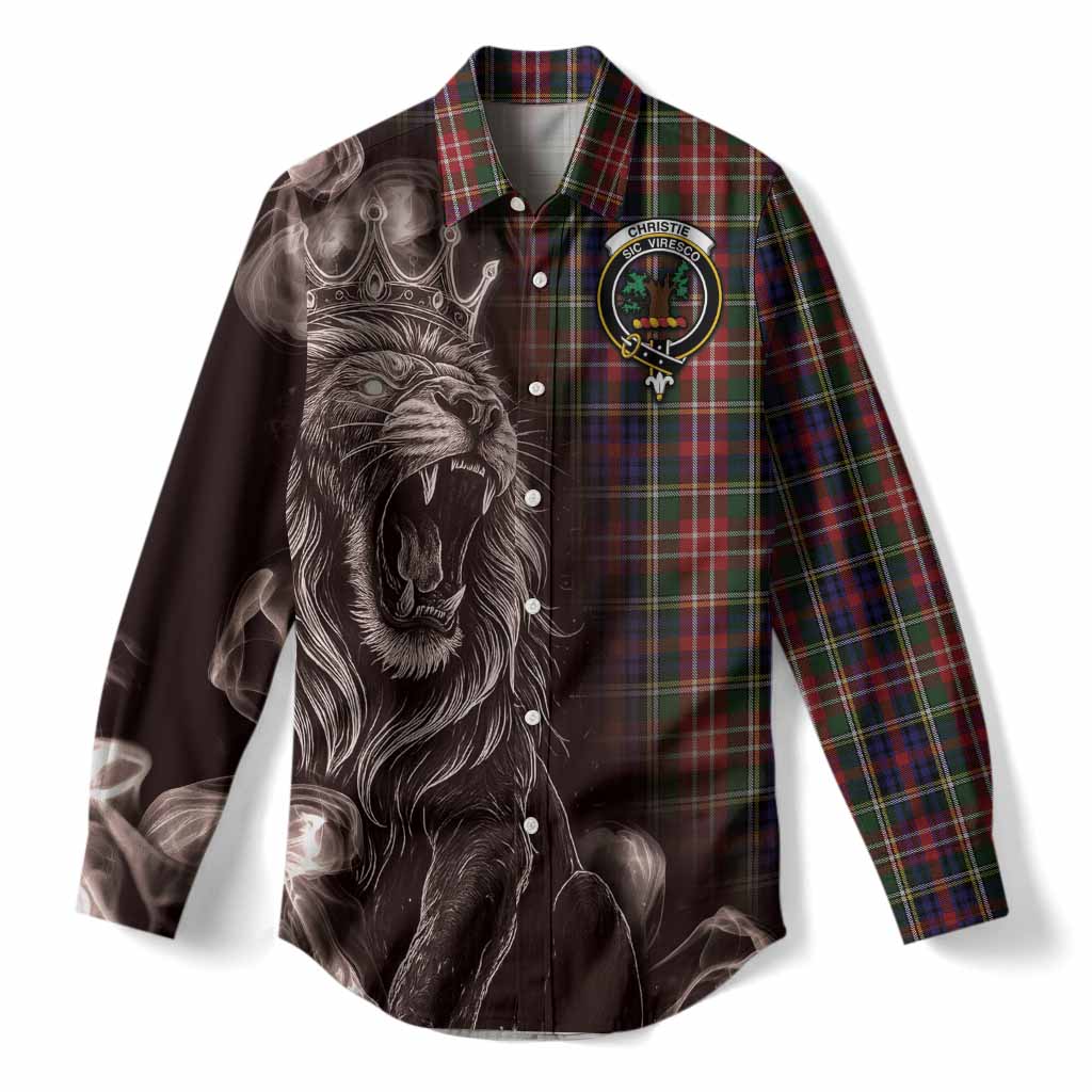 Christie Tartan Women Casual Shirt Roaring Lion Heritage