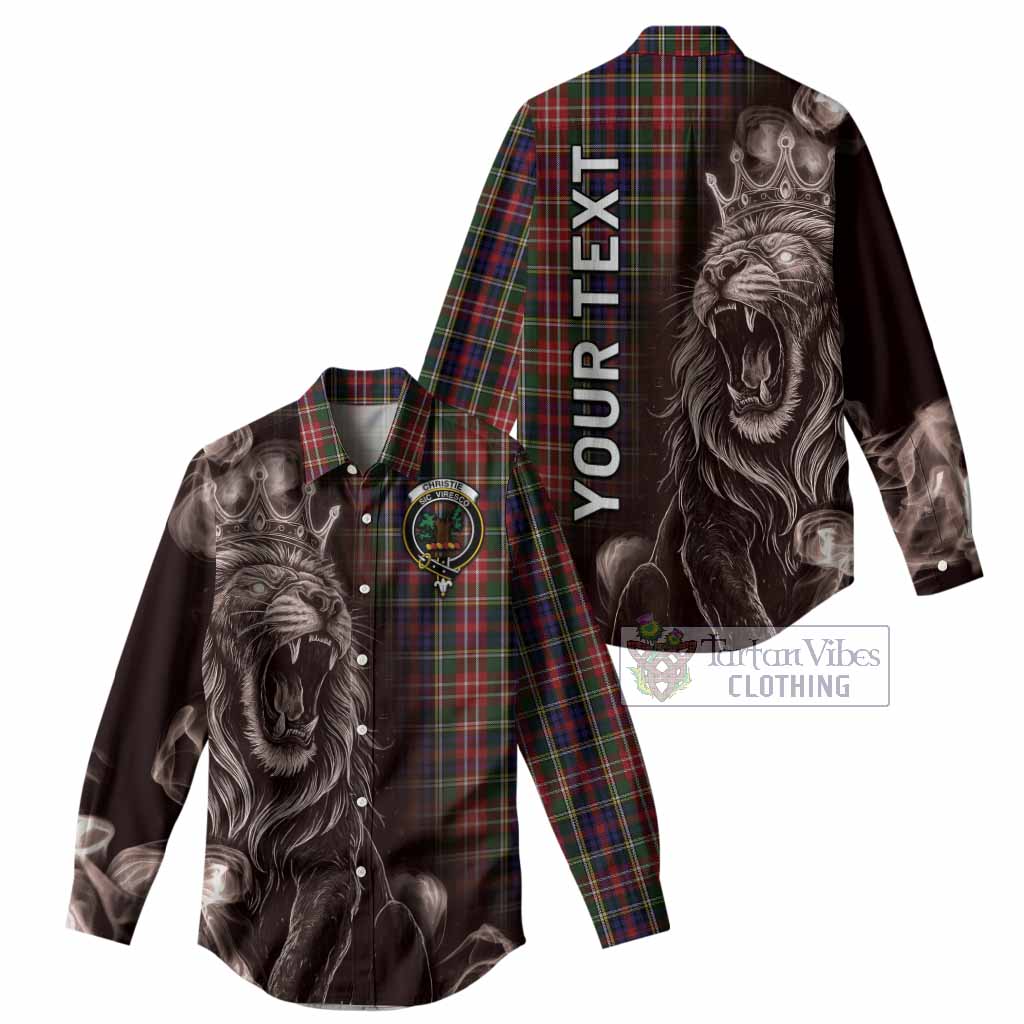 Christie Tartan Women Casual Shirt Roaring Lion Heritage