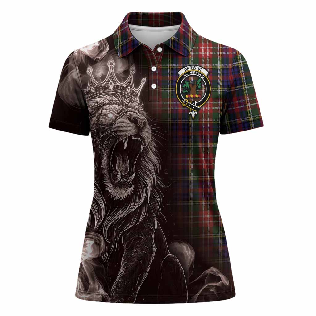 Christie Tartan Women Polo Shirt Roaring Lion Heritage