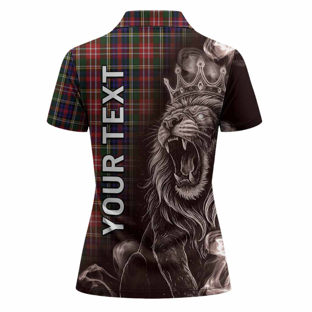Christie Tartan Women Polo Shirt Roaring Lion Heritage