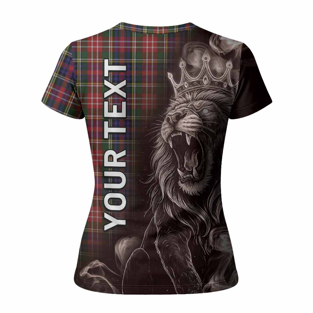 Christie Tartan Women T shirt Roaring Lion Heritage