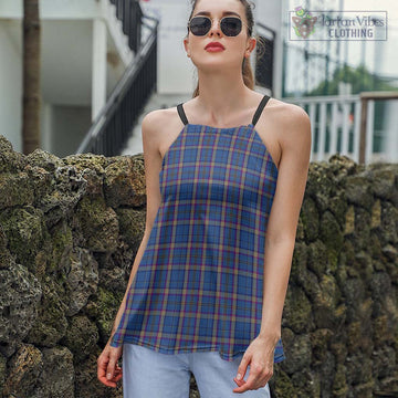 Tartan Vibes Clothing Cian Tartan Loose Halter Neck Camisole