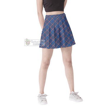 Tartan Vibes Clothing Cian Tartan Women's Plated Mini Skirt