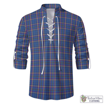 Cian Tartan Men's Scottish Traditional Jacobite Ghillie Kilt Shirt