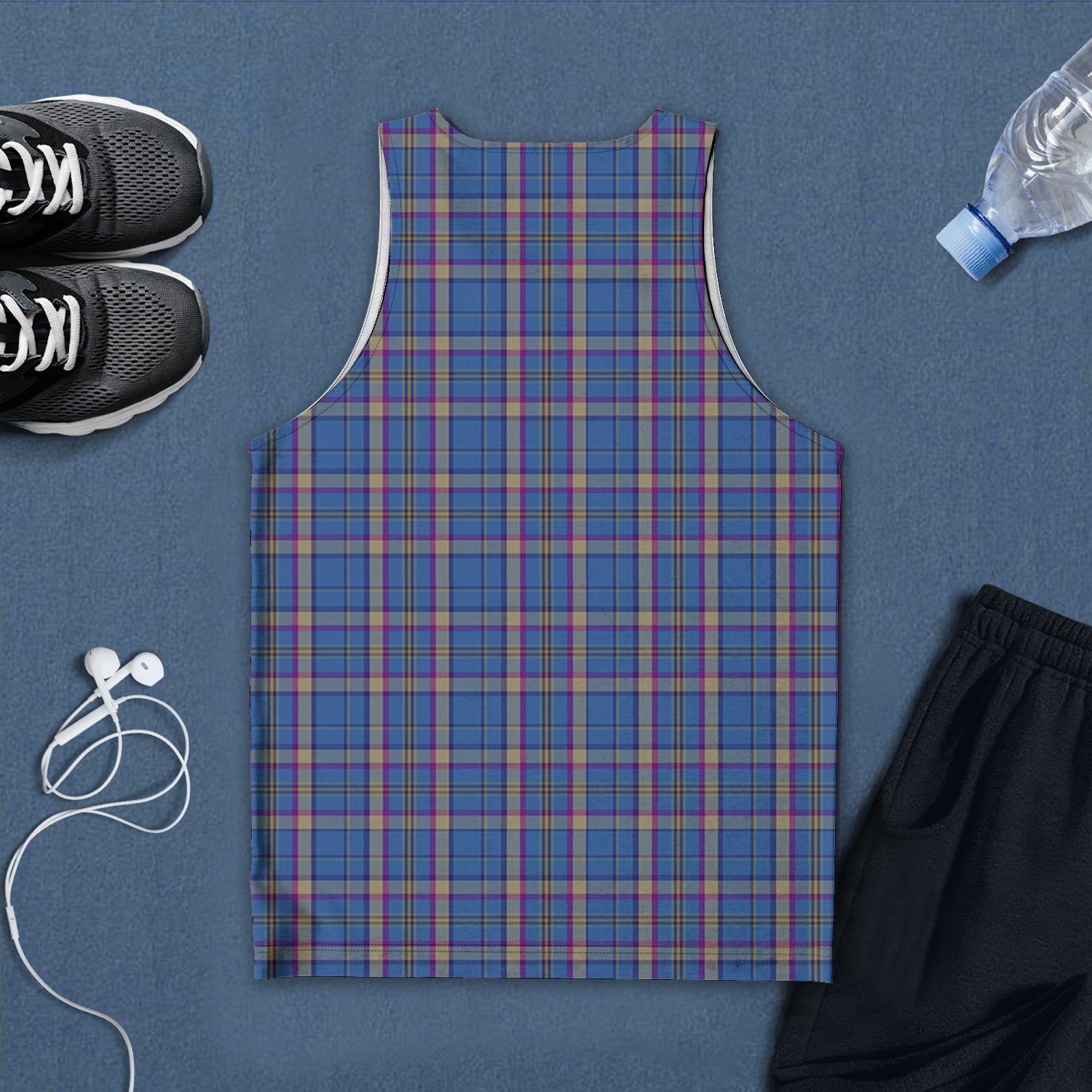 Cian Tartan Mens Tank Top - Tartan Vibes Clothing