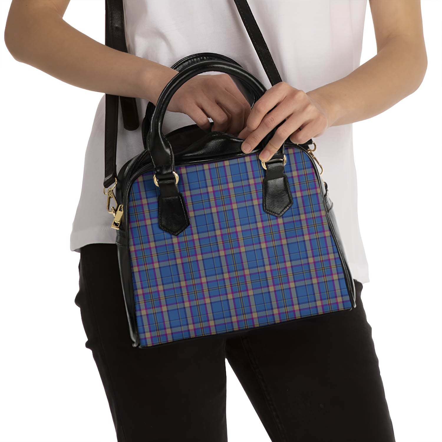Cian Tartan Shoulder Handbags - Tartan Vibes Clothing