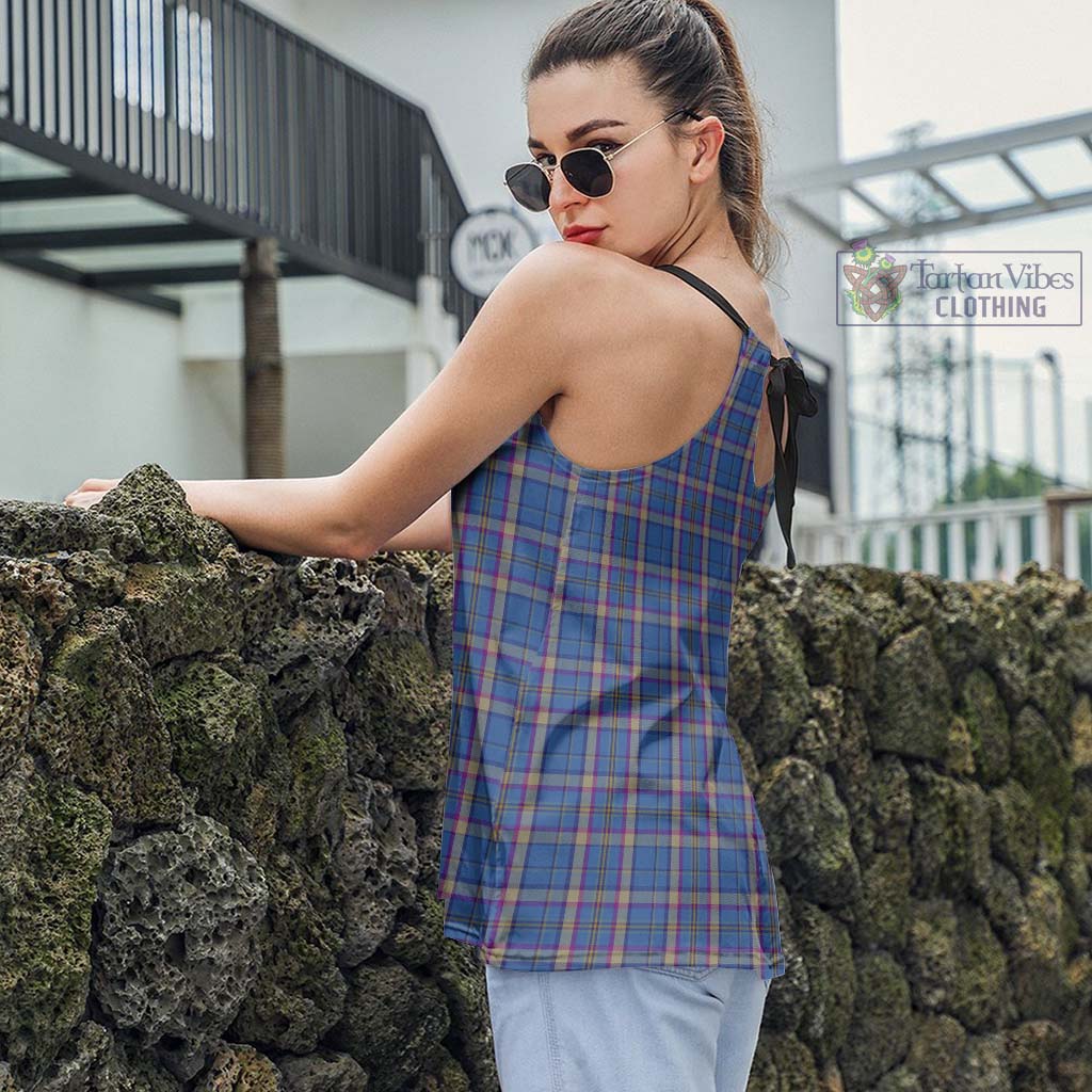 Cian Tartan Loose Halter Neck Camisole - Tartan Vibes Clothing