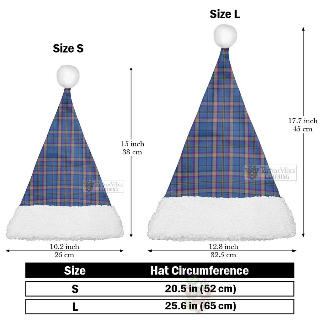 Cian Tartan Christmas Santa Hats Christmas Hat L 25.6in (65cm) - Tartan Vibes Clothing