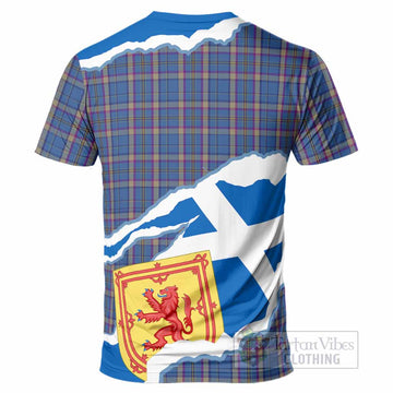 Cian Scotland Football Tartan T-Shirt We'll Be Coming