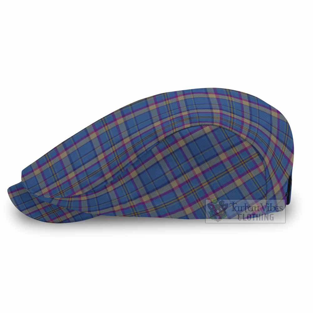 Cian Tartan Jeff Cap, Tartan Flat Cap