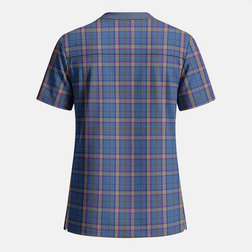 Cian Tartan Scrub Top - Tartan Vibes Clothing