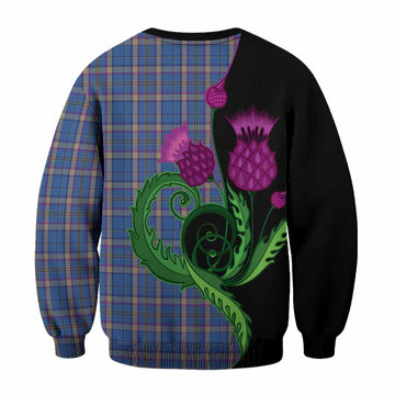 Cian Tartan Sweatshirt Traditional Scottish Thistle