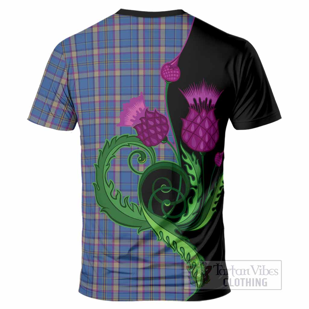 Cian Tartan T-Shirt Traditional Scottish Thistle