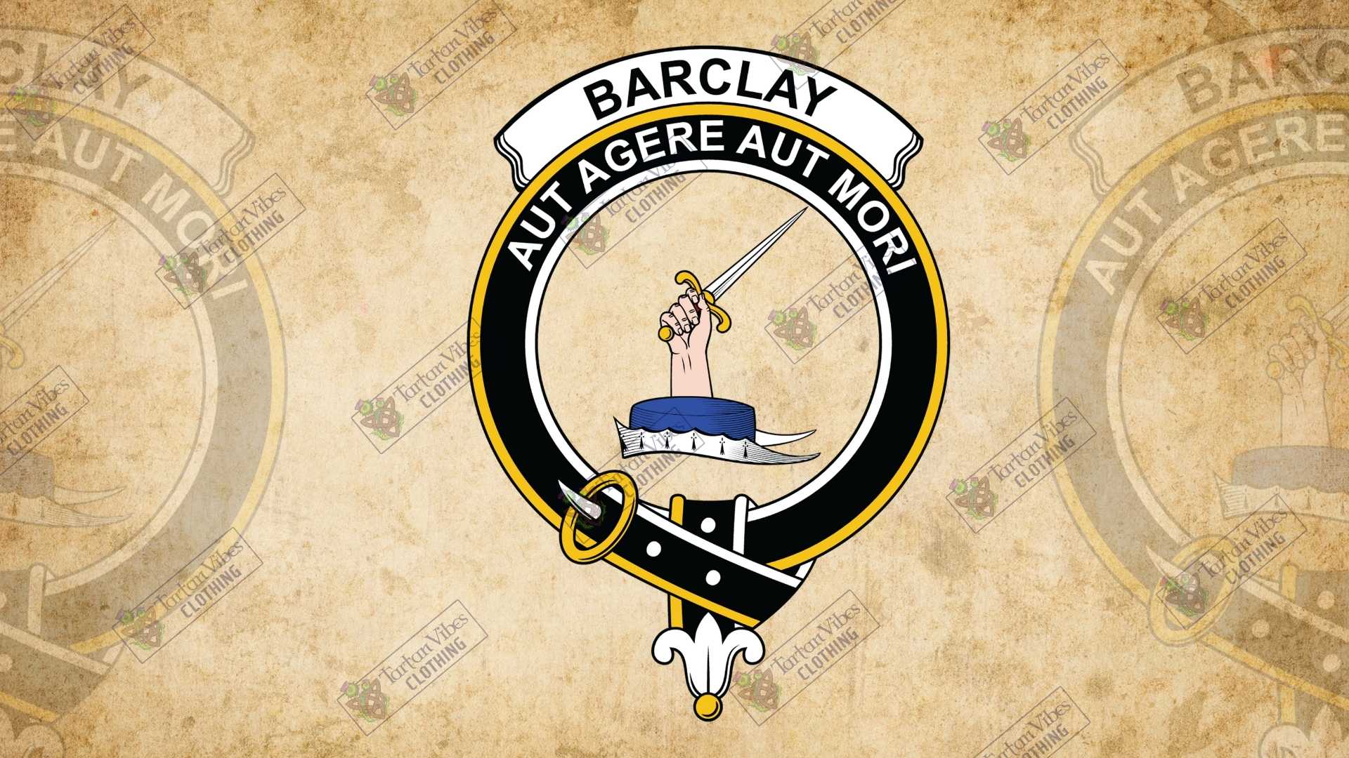 Clan Barclay Crest and Motto