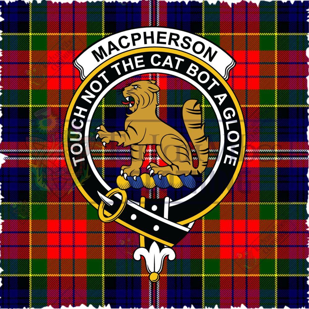 Clan Macpherson Crest and Tartan