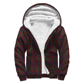 Clare County Ireland Tartan Sherpa Hoodie