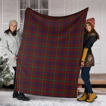 Clare County Ireland Tartan Blanket
